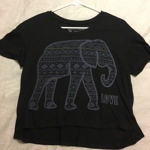 Target Elephant Crop Top